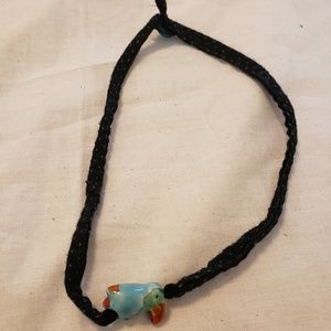 Handmade cotton necklace